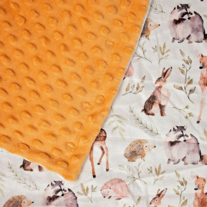 Baby Blanket | Minky Dot Collection | Growing Sprouts