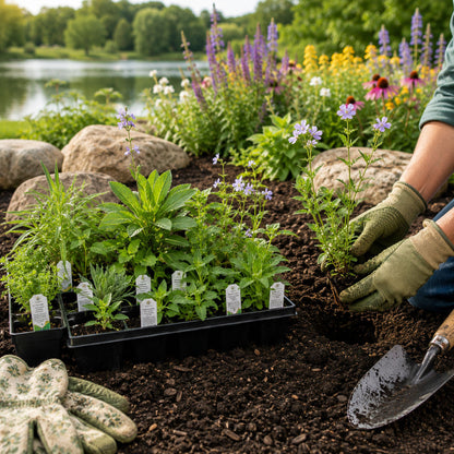 Hummingbird Garden Live Plant Landscape Kit | Prairie Legacy Inc.