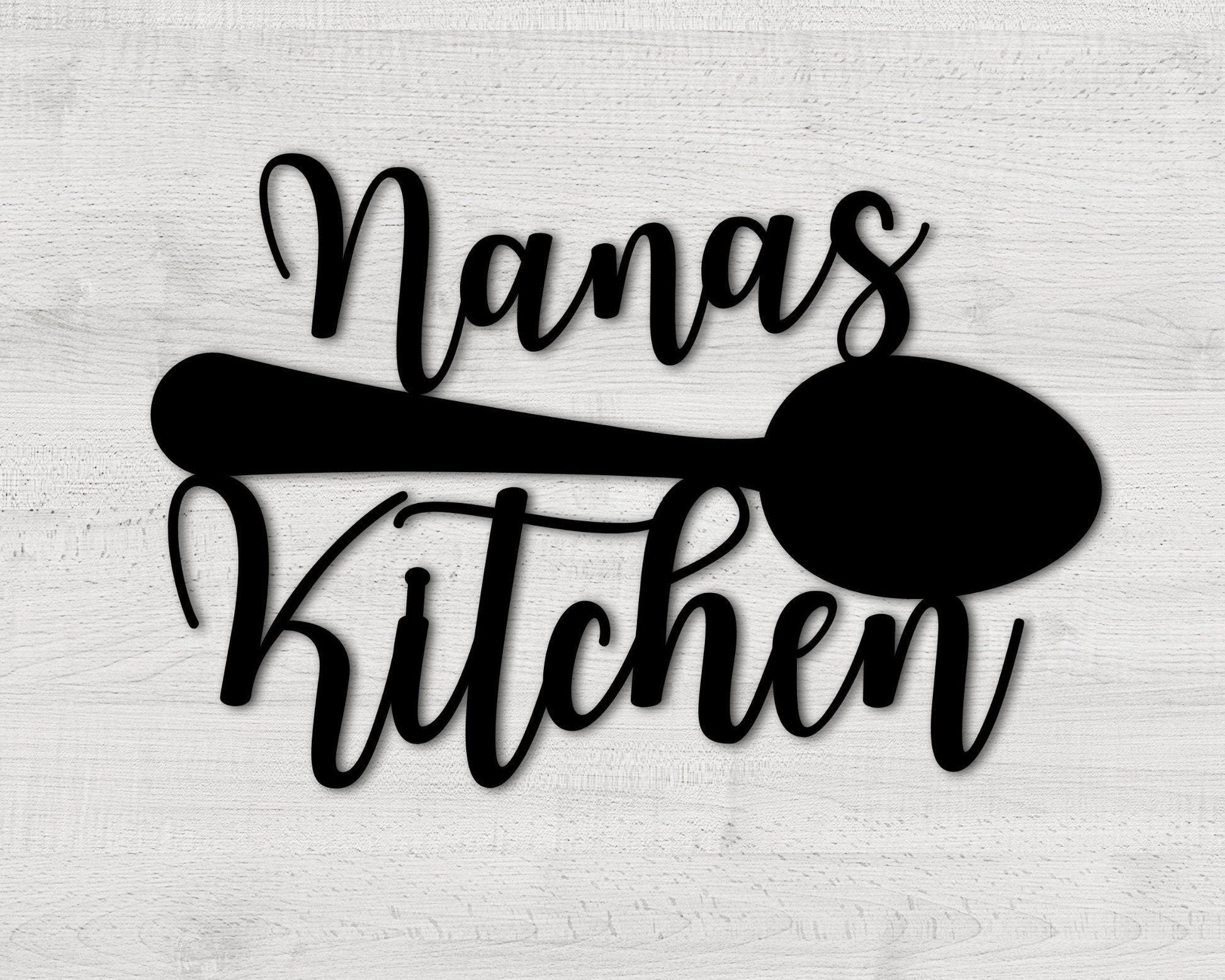 Kitchen Custom Metal Sign