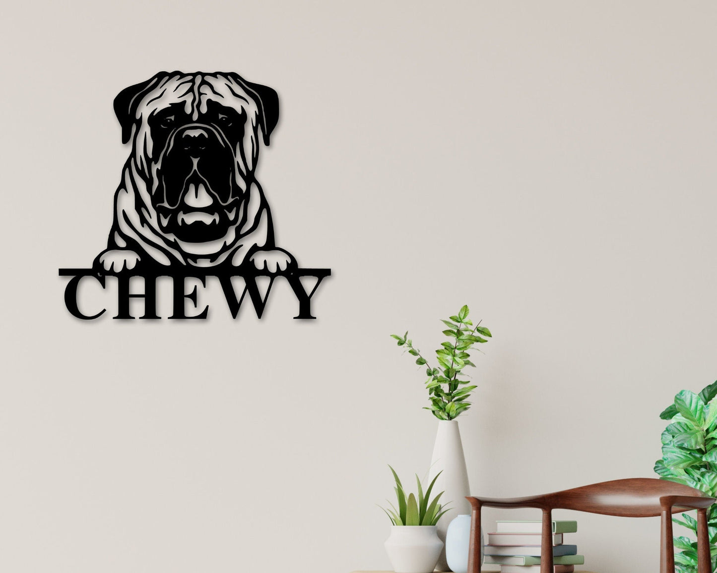 Dog Breed Address Custom Metal Sign