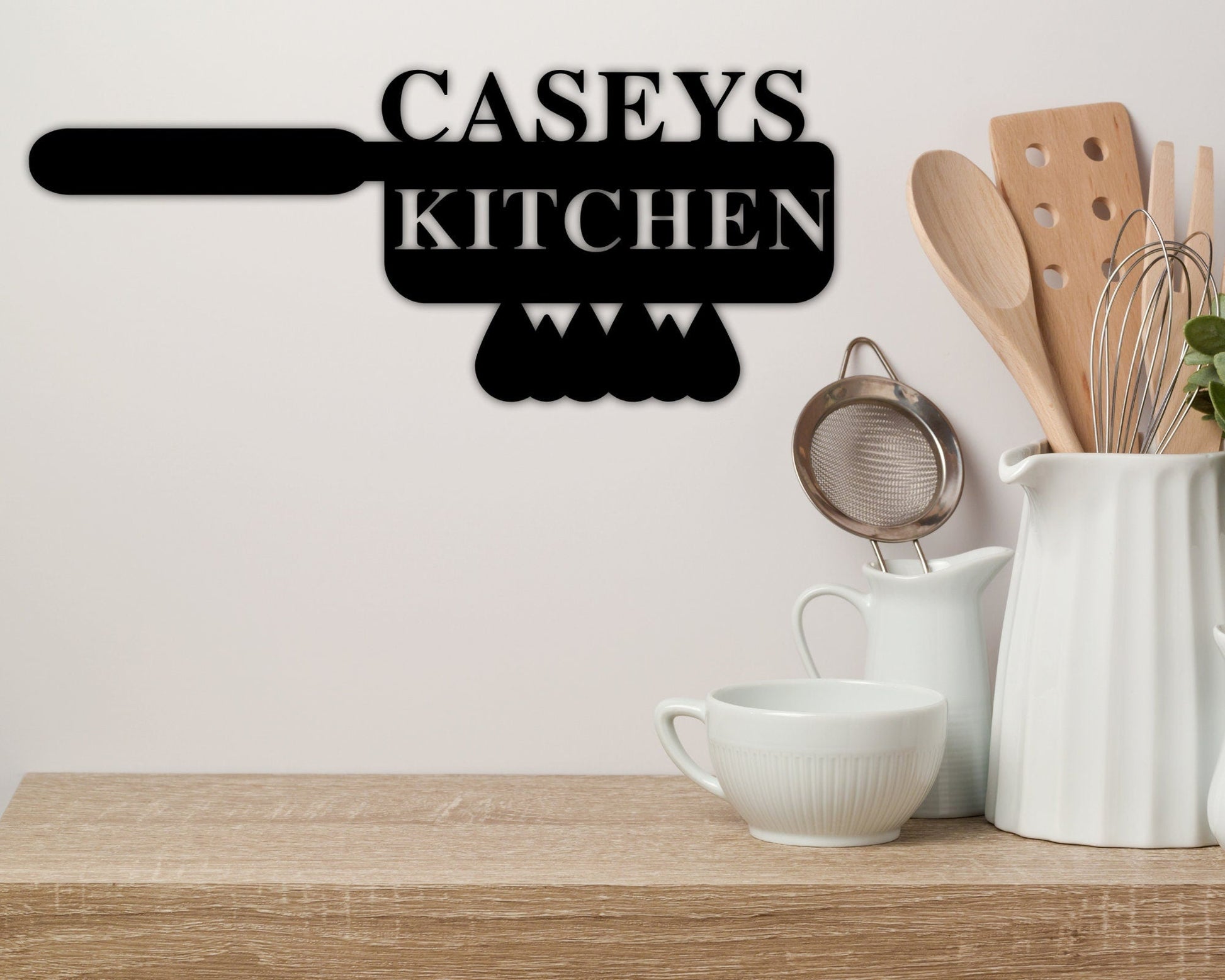 Custom Kitchen Metal Sign