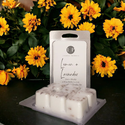 Lemon & Lavender Scented Wax Melt | 2.5 oz | Eternal Promises