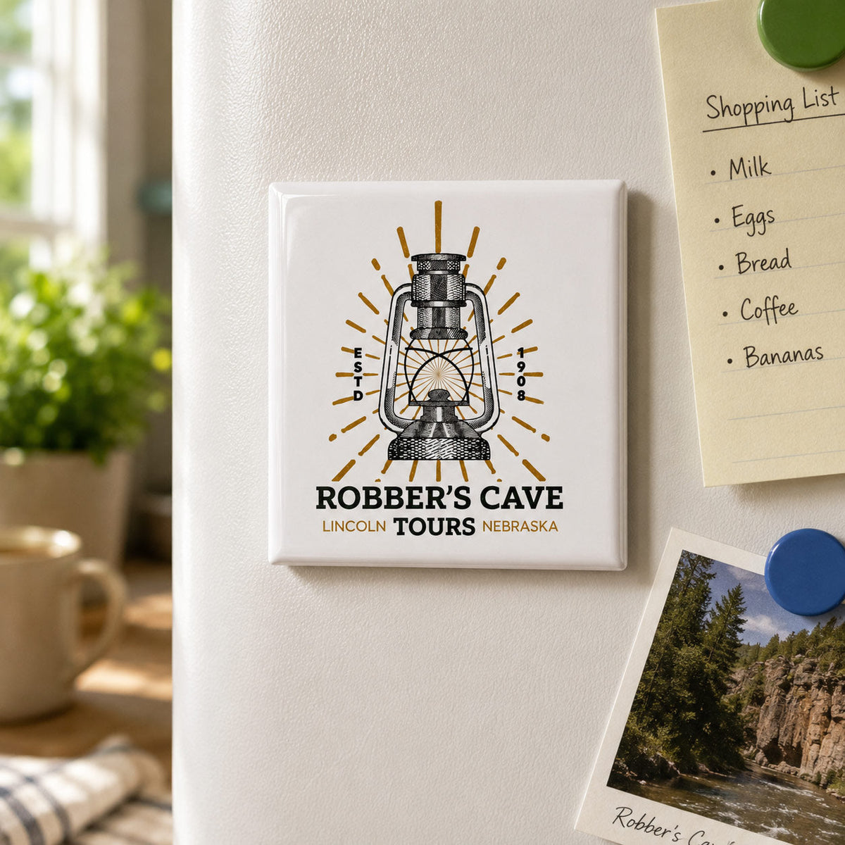 Robber's Cave Magnet | 2 x 2 | Multiple Designs | Robber's Cave