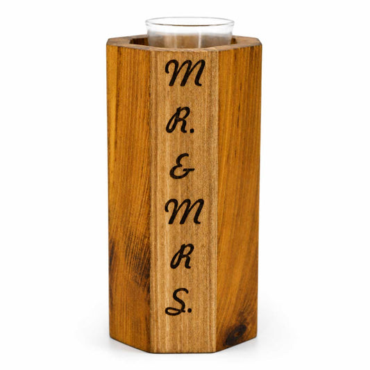 Wooden Flower Vase Holder | Multiple Designs | Raising Grain Wood Works