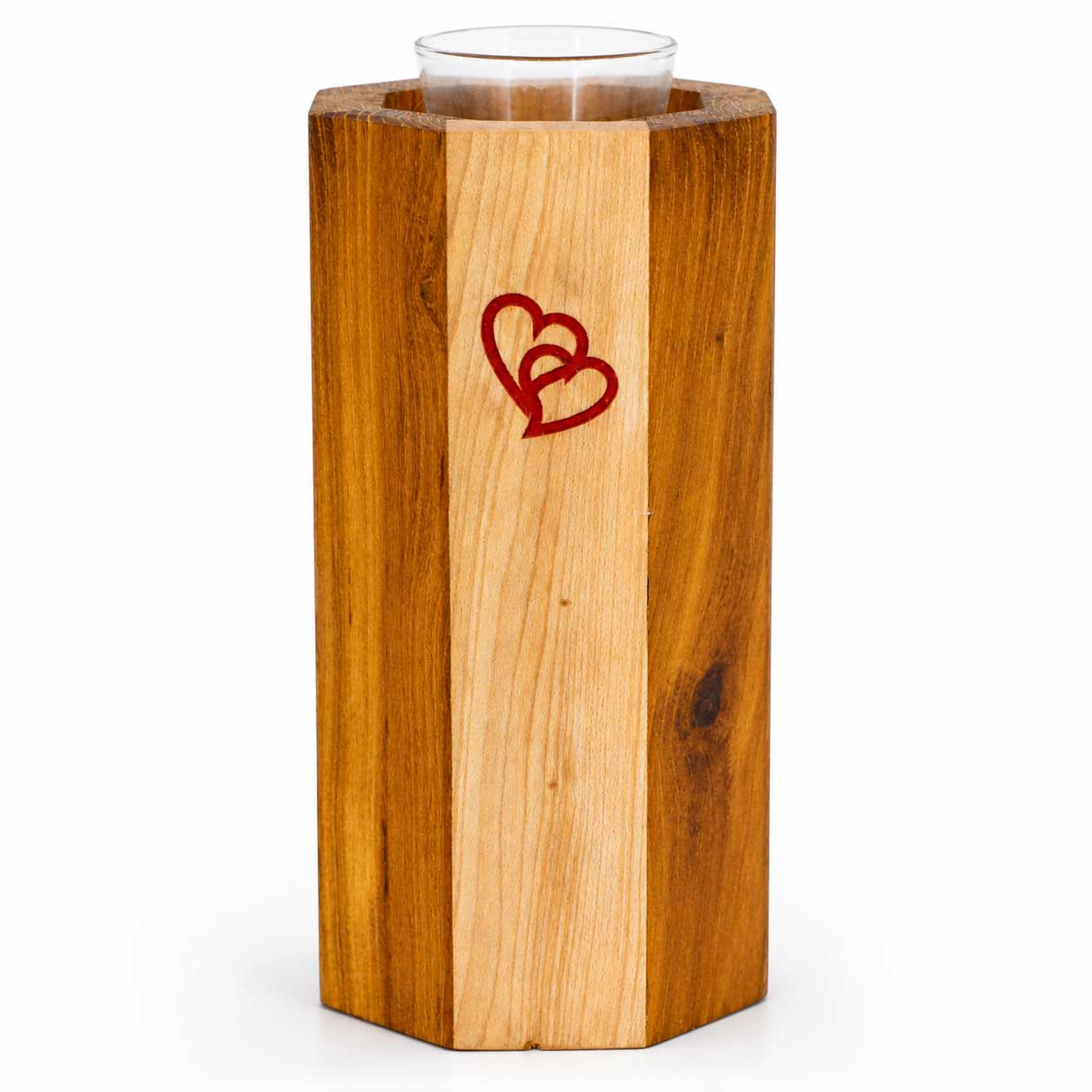 Wooden Flower Vase Holder | Multiple Designs | Raising Grain Wood Works
