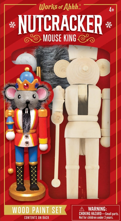 Nutcracker Mouse King Wood Craft And Paint Kit Default Title
