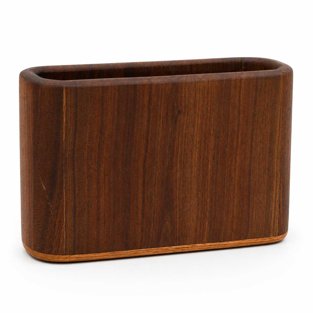 Handcrafted Walnut & Oak Wood Napkin Holder | Muliple Designs | Raising Grain Wood Works