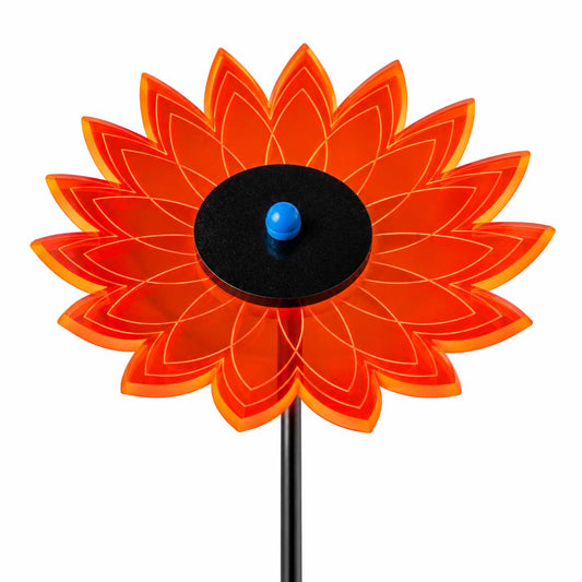 Sunflower Yard Decor | Multiple Colors | Glowing Creation Orange