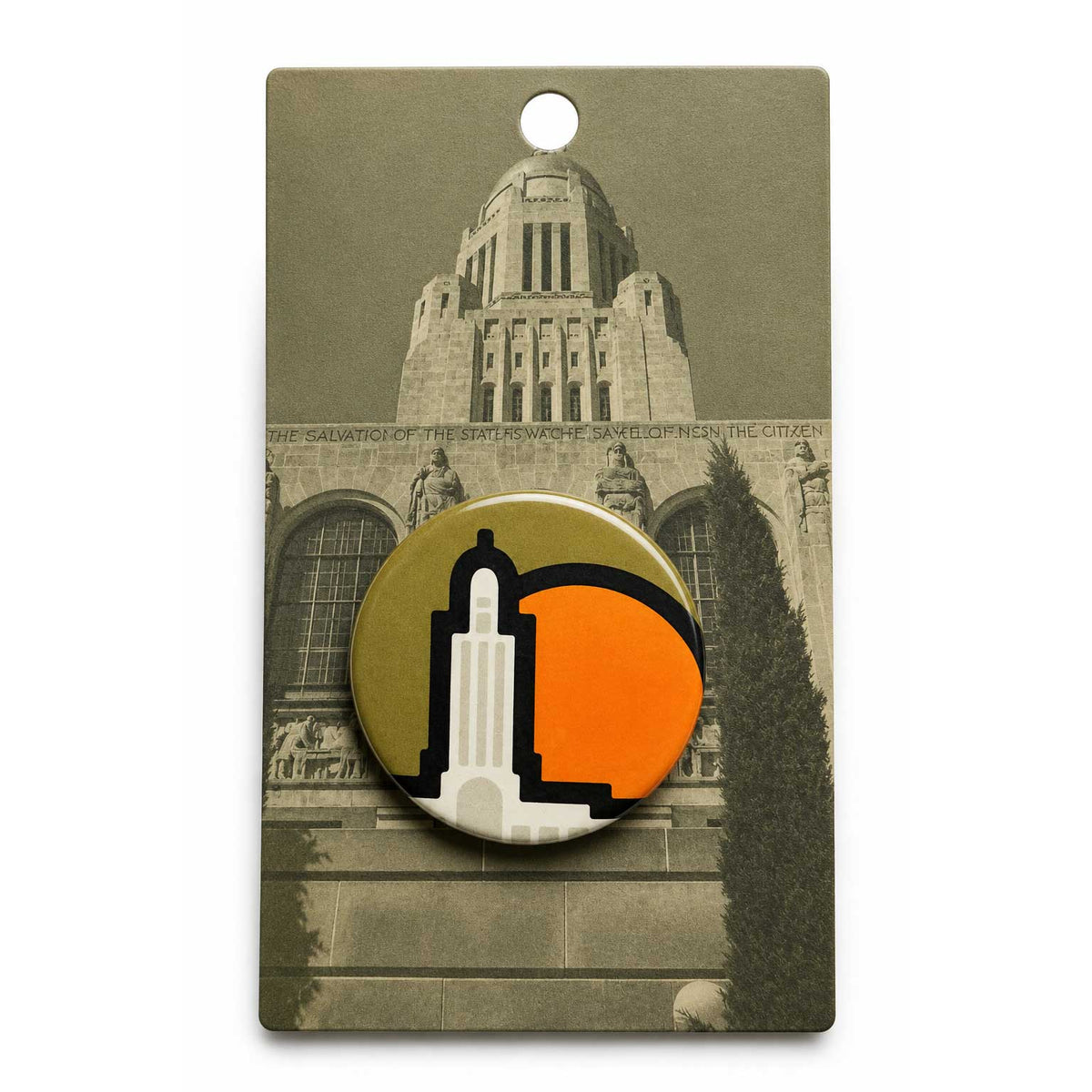 State Capitol Pin | Nebraska State Historical Society