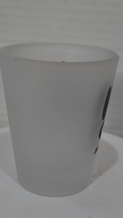 Bride Shot Glass – Frosted Glass Wedding Party Favor