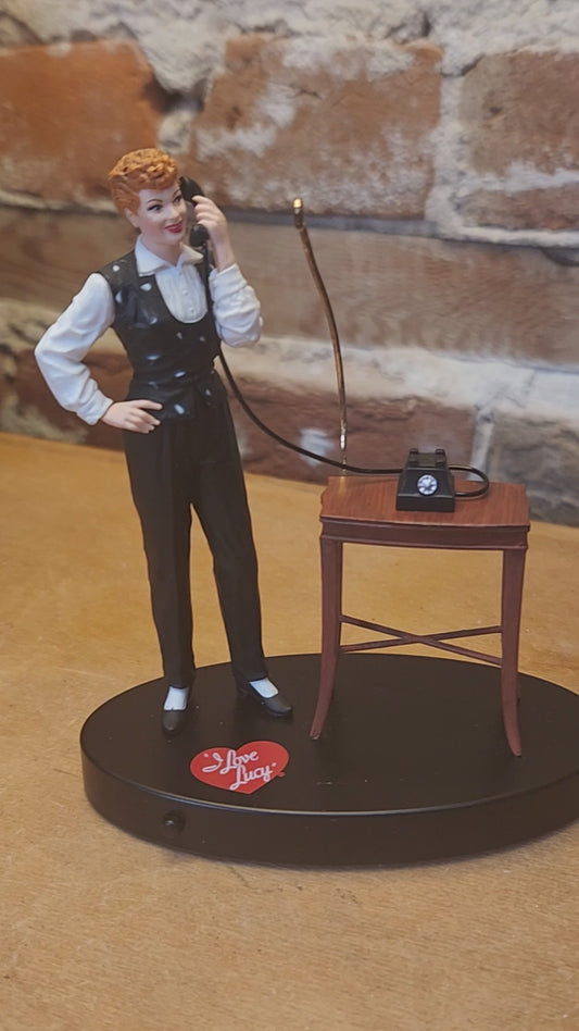 Vintage Hallmark Magic Ornament "Hello Ricky?" I Love Lucy Lucille Ball 2006 ho7