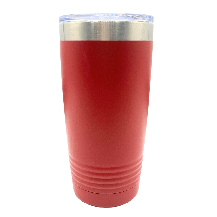 Stainless Steel Nebraska Engraved Insulated Tumbler | 20 oz | Multiple Colors | RCK Creations and More
