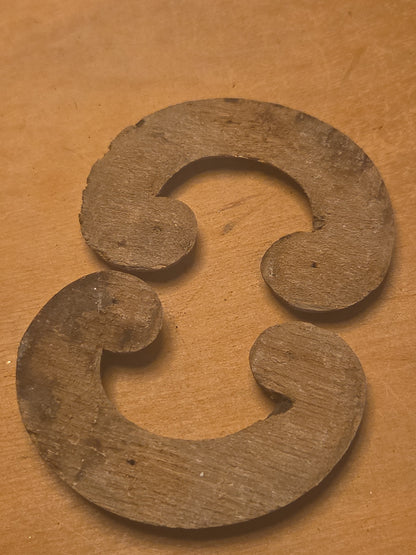 Antique Wooden Furniture Applique Set of 2 AS IS (Copy 4)