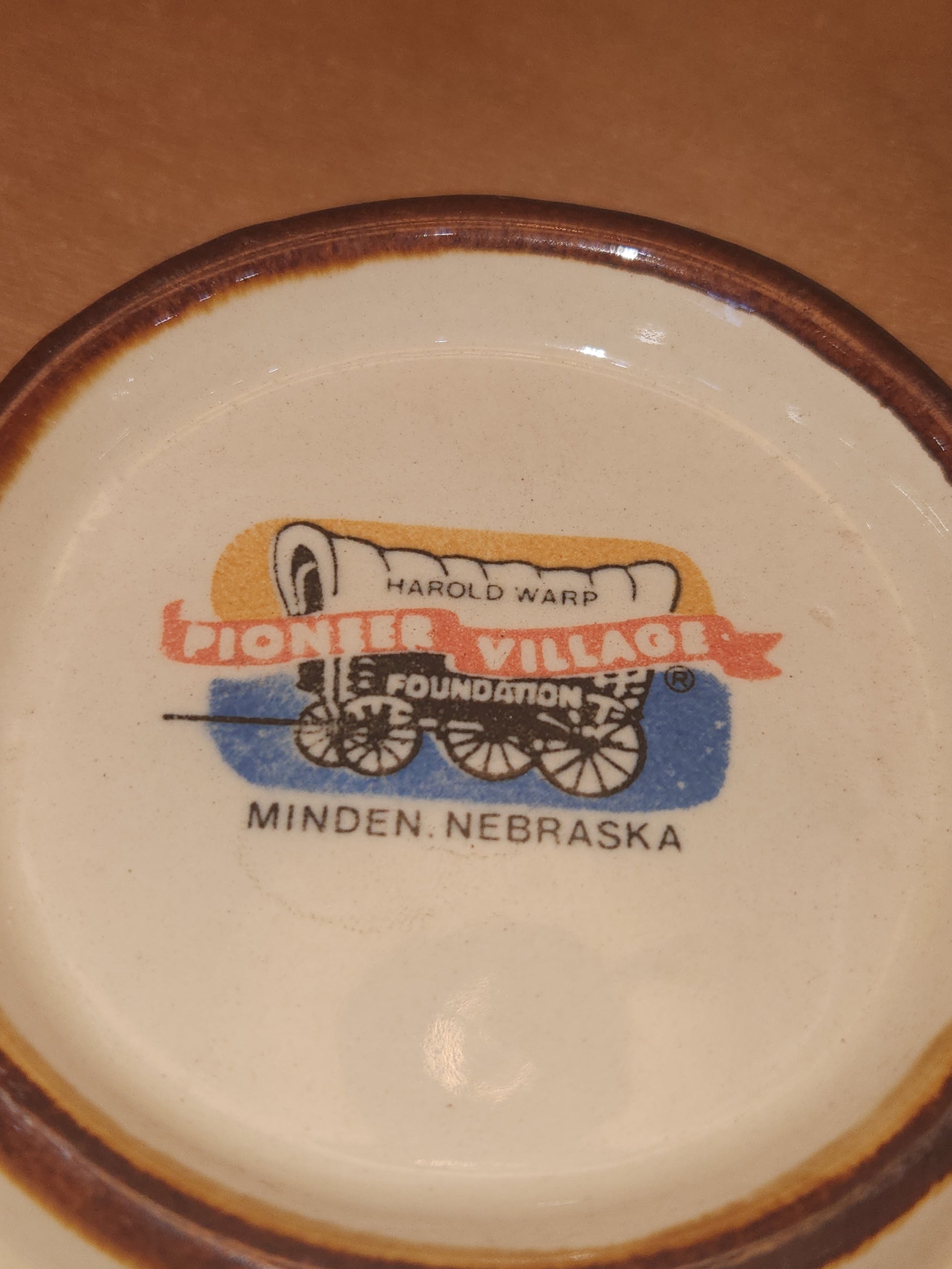 Vintage Sip N' Smoke Ceramic Ashtray Pioneer Village Minden Nebraska ash3