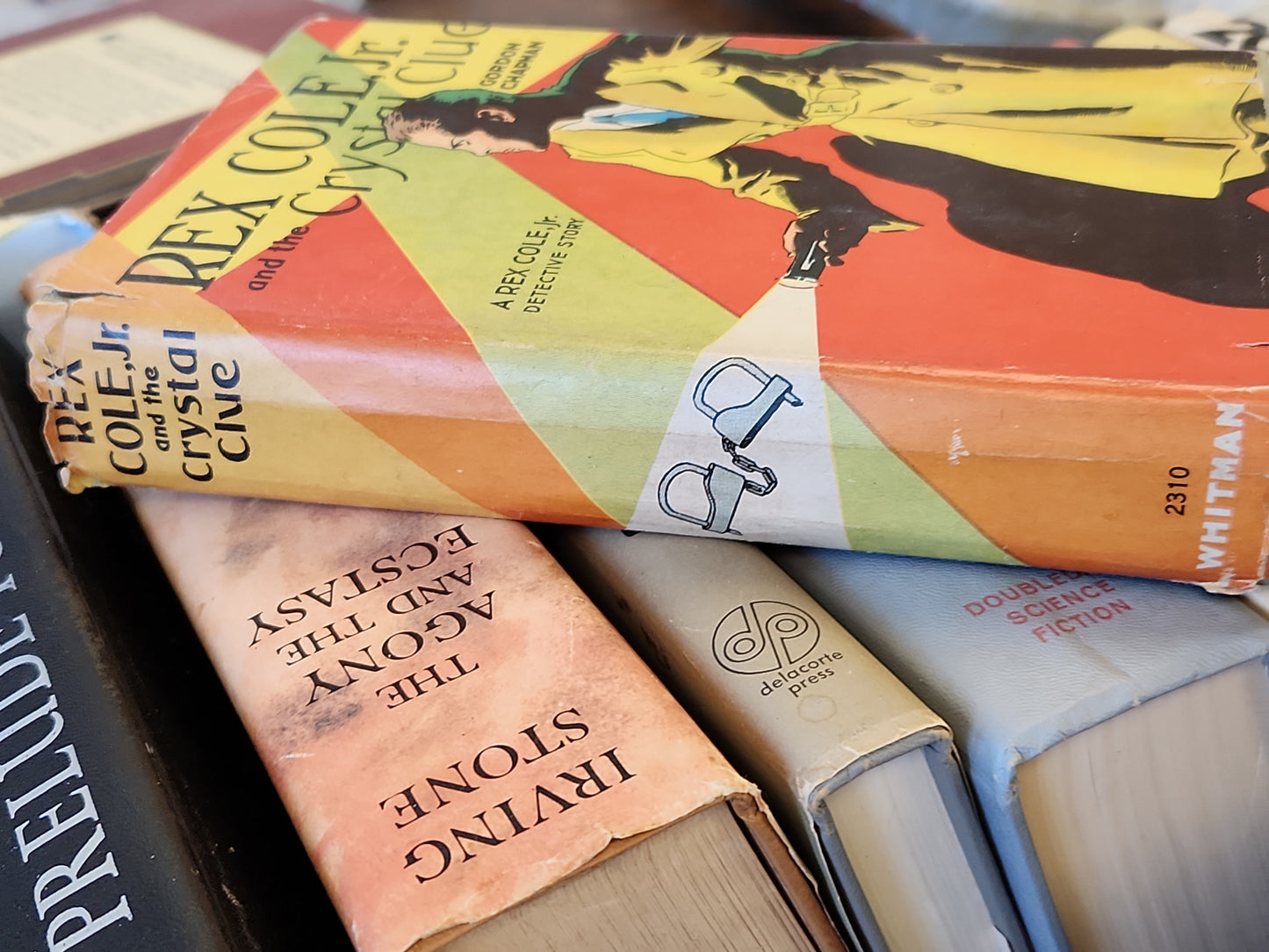 Vintage Hardcover Juvenile Detective Series by Whitman Publishing Rex Cole, Jr. and the Crystal Clue Written by Gordon Chapman 1931 vb09