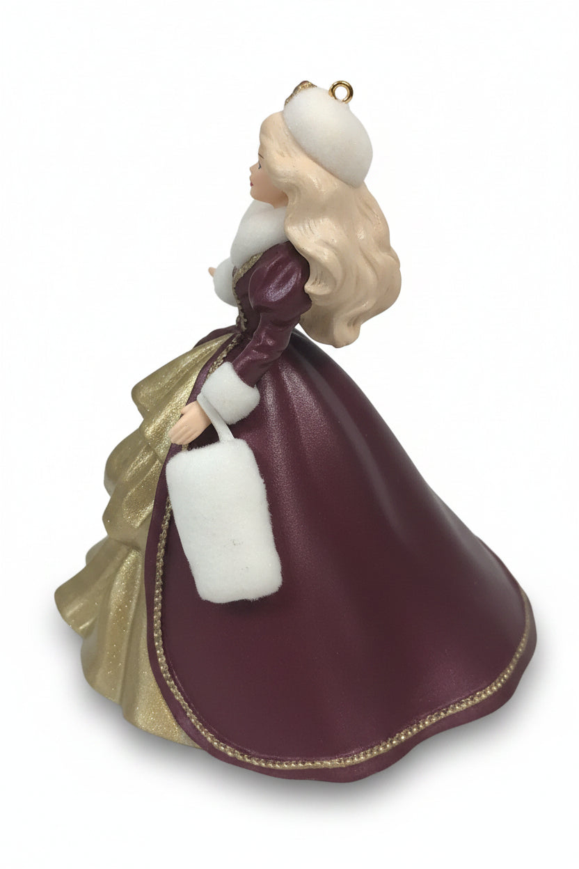 Vintage Hallmark Keepsake Ornament Holiday Barbie 4th in Holiday BARBIE Series 1996 Hob8