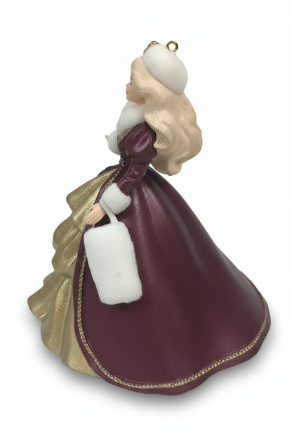 Vintage Hallmark Keepsake Ornament Holiday Barbie 4th in Holiday BARBIE Series 1996 Hob8
