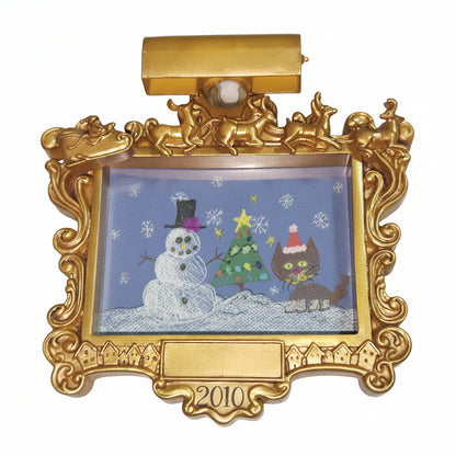 Hallmark Keepsake Ornament My Masterpiece Artwork Display 2010 AS IS no stickers