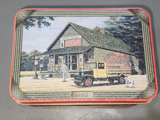 Vintage Tin Coca-Cola Smith’s Grocery Pam Renfroe cct68