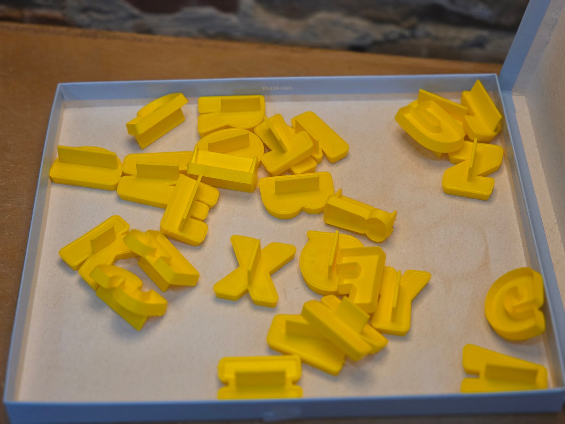 Vintage Collectible Cookie Cutter Hallmark Alpha-bites c6