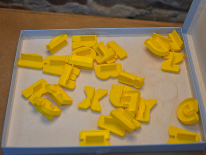 Vintage Collectible Cookie Cutter Hallmark Alpha-bites c6