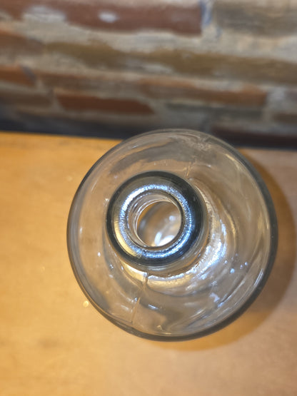 Vintage Medicine Bottle Amboy Formaldehyde Cleveland Perth Clear Glass vmb02