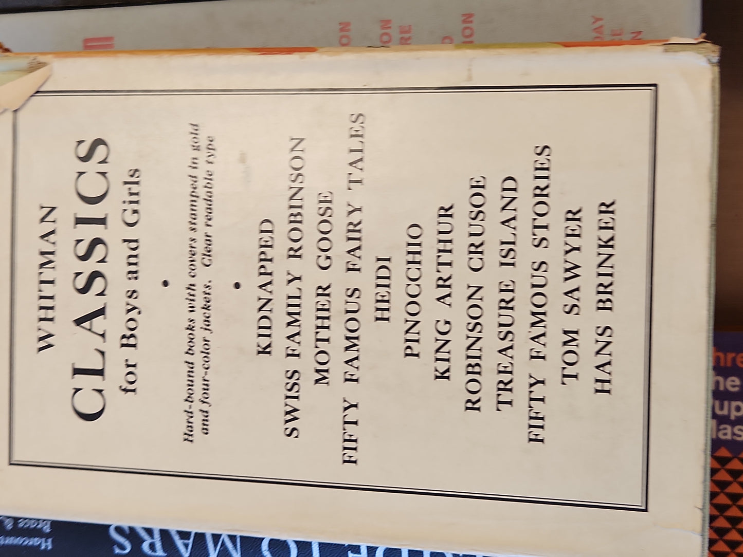 Vintage Hardcover Juvenile Detective Series by Whitman Publishing Rex Cole, Jr. and the Crystal Clue Written by Gordon Chapman 1931 vb09