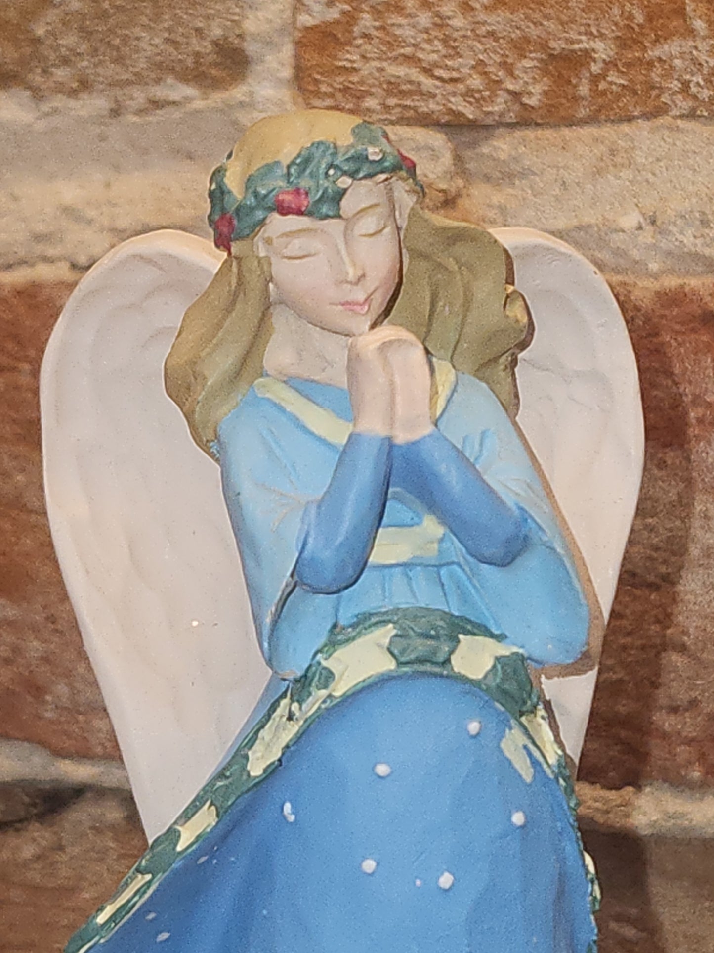 Angelstar Christmas Star Jewel of Faith Angel Resin Bethlehem Christmas Star an03