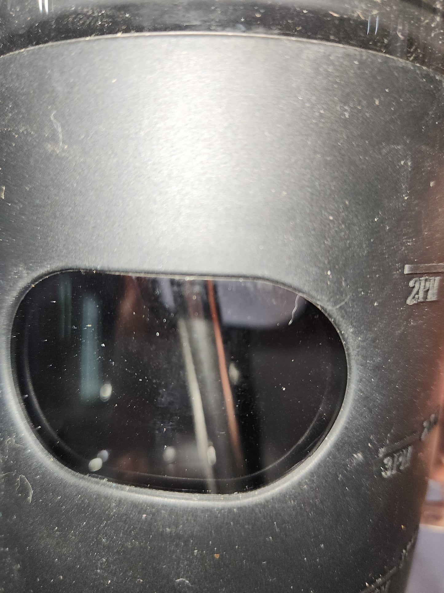 32 oz glass tumbler with handle and removeable black silicone sleeve CLEARANCE! Tg8