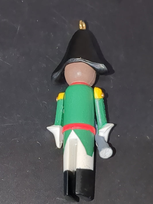 Hallmark Keepsake Ornament 1986 miniature Clothespin Captain ornament 5th in Series hos5