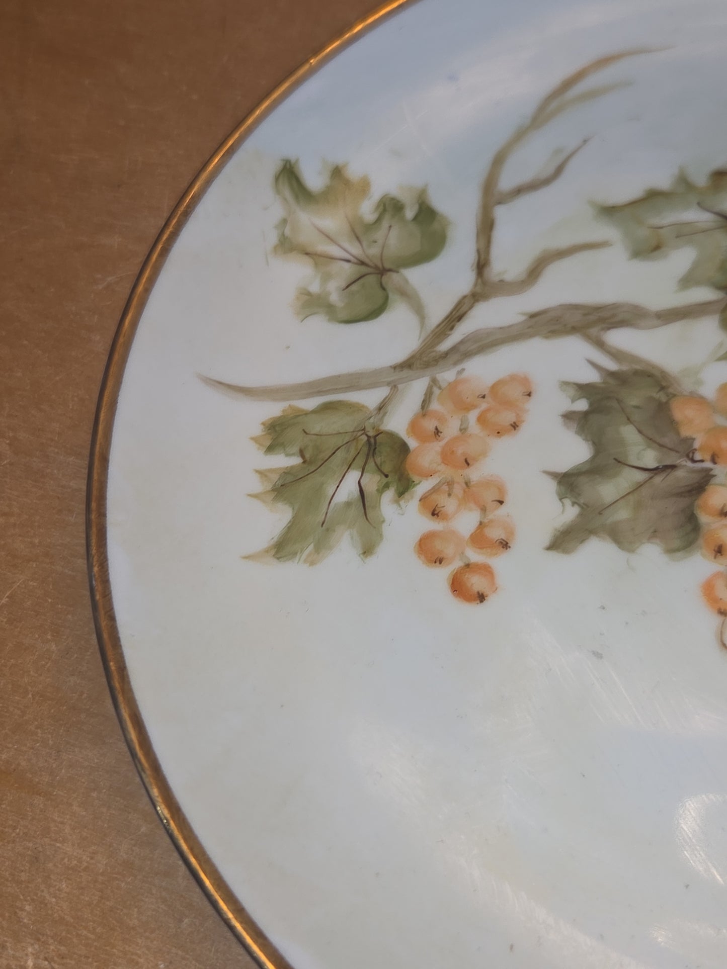 Porcelain Hand-Painted 7" Plate G7