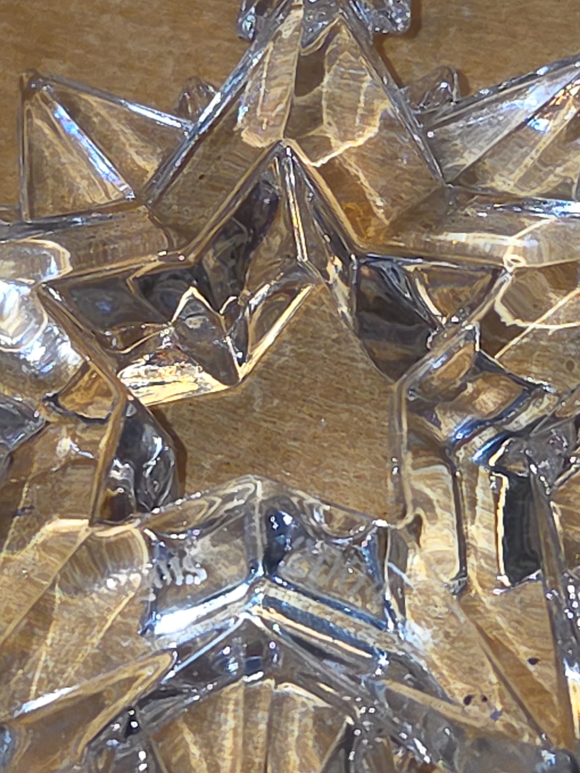 Vintage Waterford Marquis Crystal Annual Ornament 2004 Snowflake Star with Box