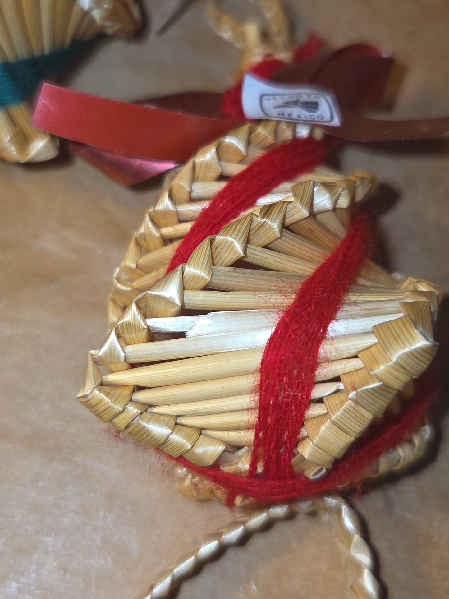 Vintage Wheat Ornaments Lot of 28 Hecho en Mexico vw8