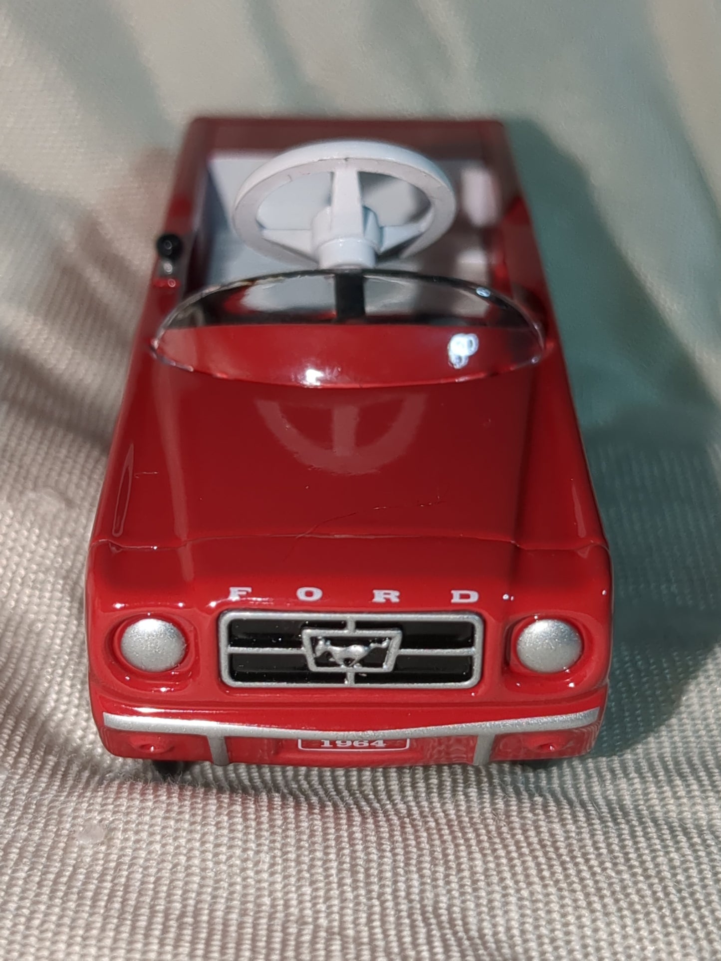 Vintage Hallmark Keepsake Ornament 1964 1/2 Ford Mustang 13th in Kiddie Car Classics Series 2006 HH410
