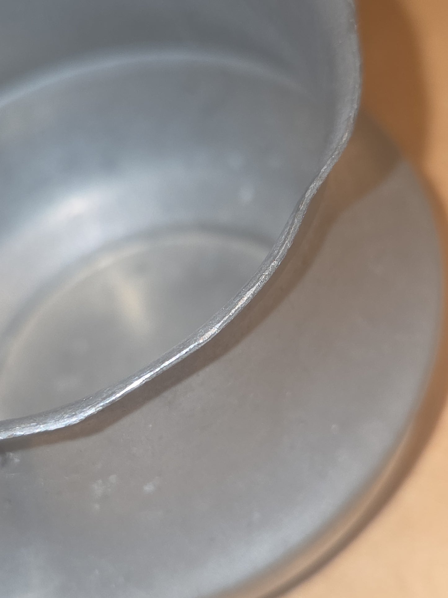 Vintage Pewter Sugar Bowl Ray Silver Co AS IS pt4