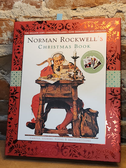 Norman Rockwell's Christmas Book Revised and Updated Edition 8 Frameable Prints bk010