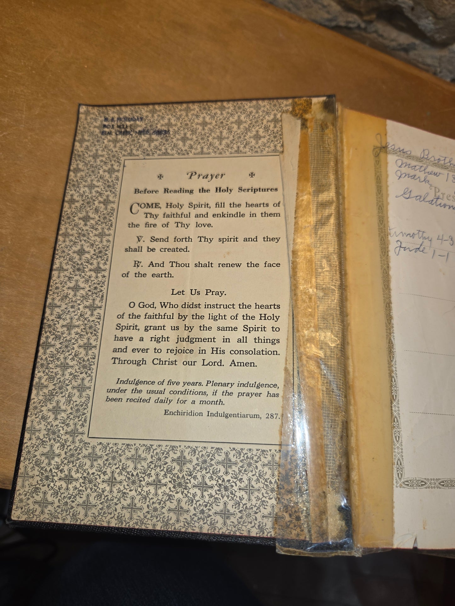 Vintage Hardcover Holy Bible New Catholic Edition 1954 vb83