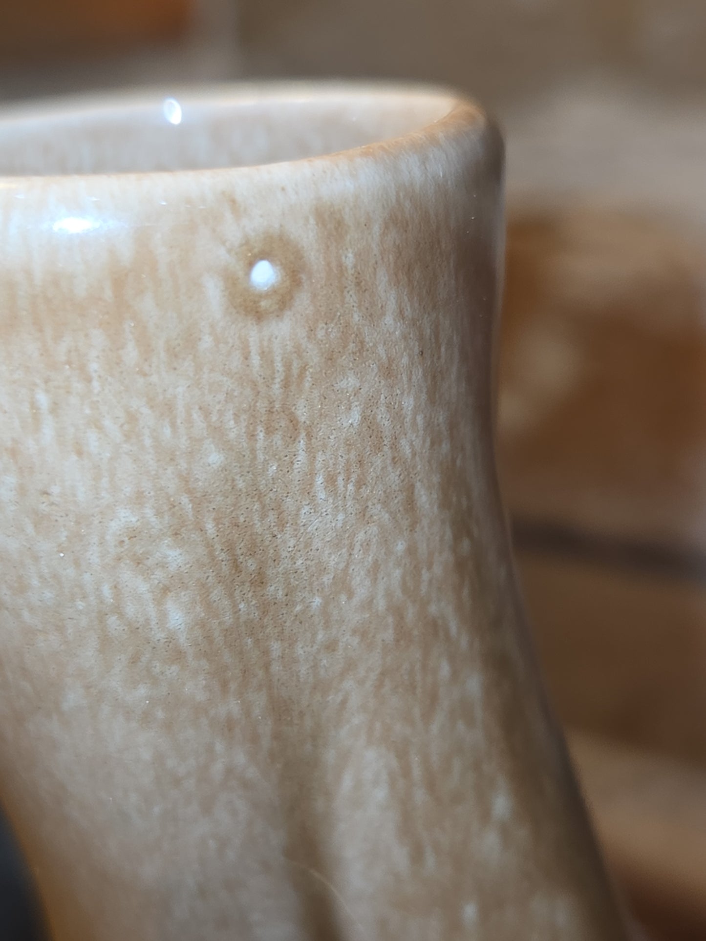 Vintage Gladys Wax Pottery Vase from Pinecone Collection South Dakota