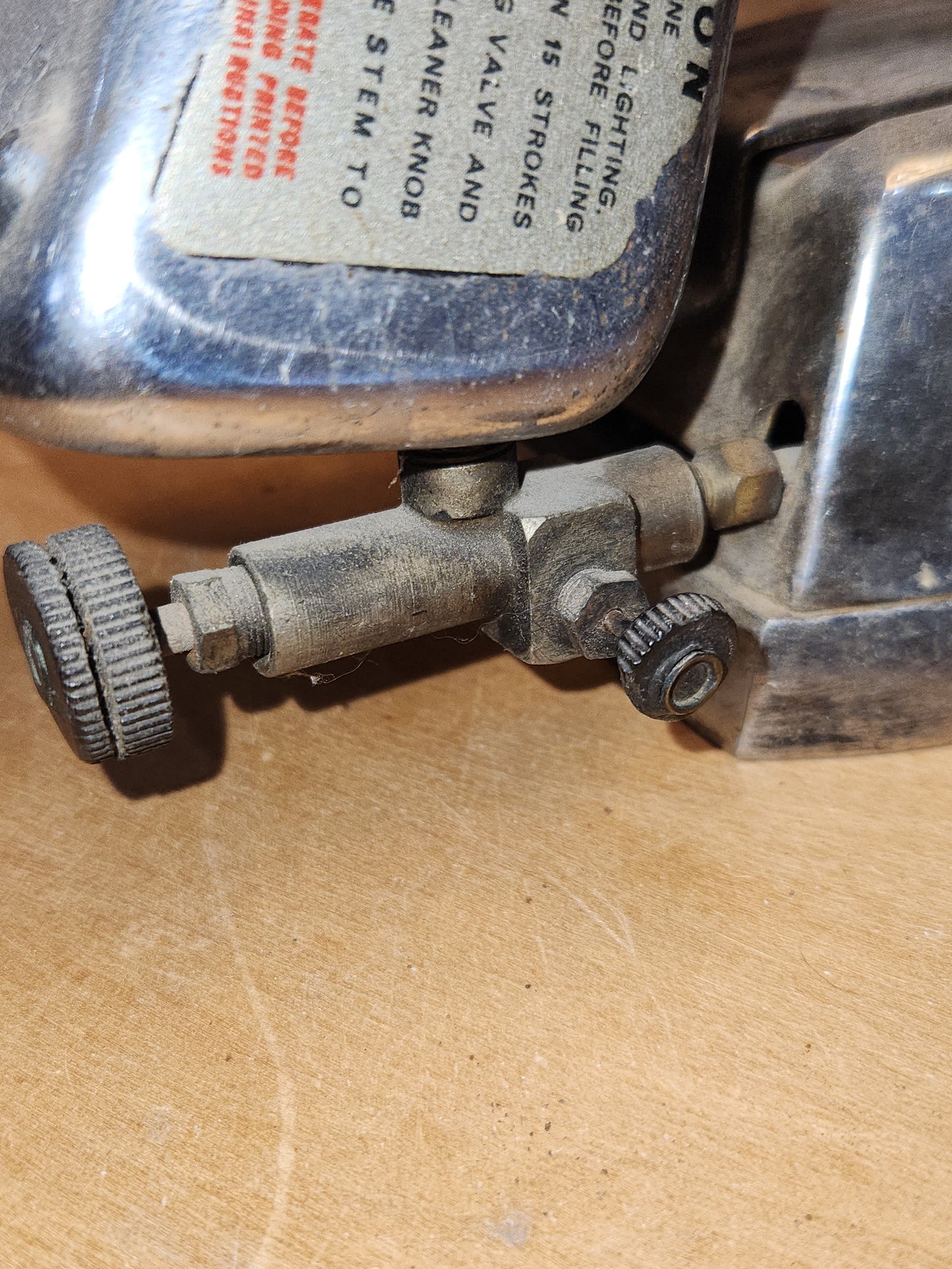 Vintage Gasoline Powered Diamon Sad Iron si5