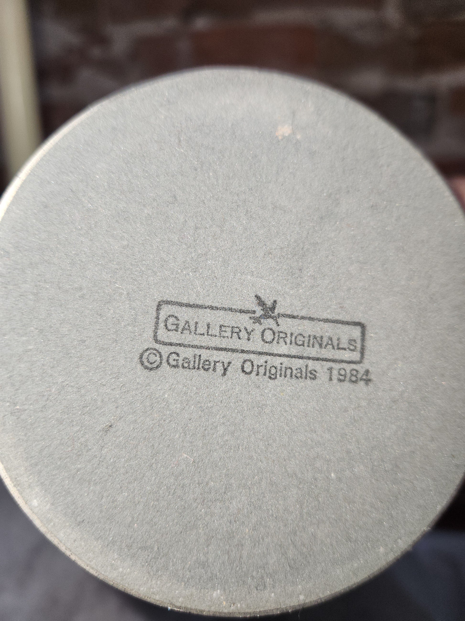 Vintage Gallery Originals Silver Candle Stick Holders with battery operated candles 1984 ss91