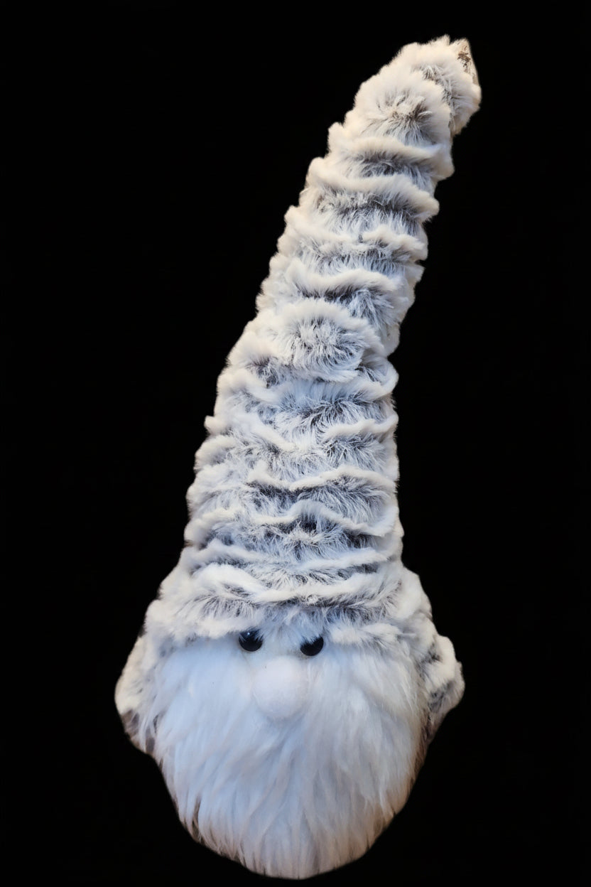 Gnome Soft Grey and White Hat White Breard Natural Body gn02
