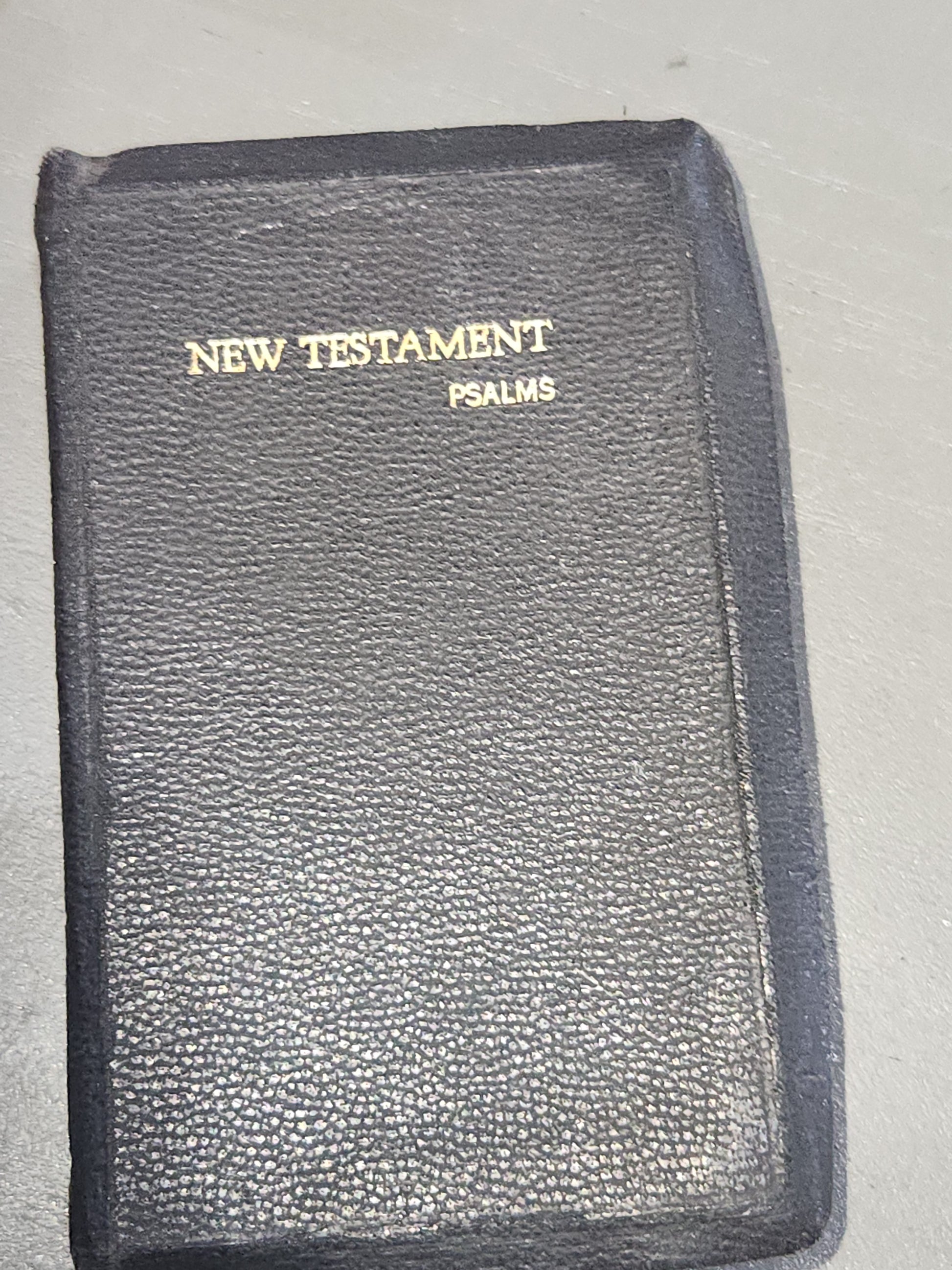Vintage New Testament Psalms Philadelphia National Bible Press Copyright 1941 Bold Face Vest Pocket Pronouncing vnt1