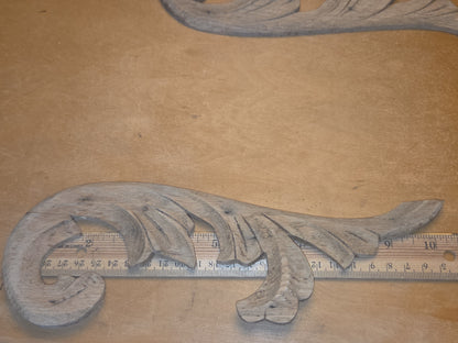 Antique Wooden Furniture Applique Set of 2 AS IS (Copy)