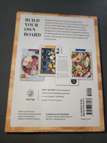 The Cheese Board Deck: 50 Cards For Styling Spreads, Savory & Sweet Meg Quinn bk02