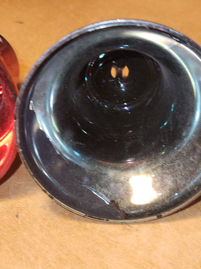 Vintage Hard Plastic Bells Unmatched Set of 4 AS IS bel8