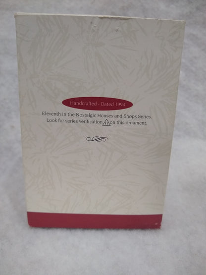 Neighborhood Drugstore Ornament Hallmark Nostalgic Houses and shops hh1994
