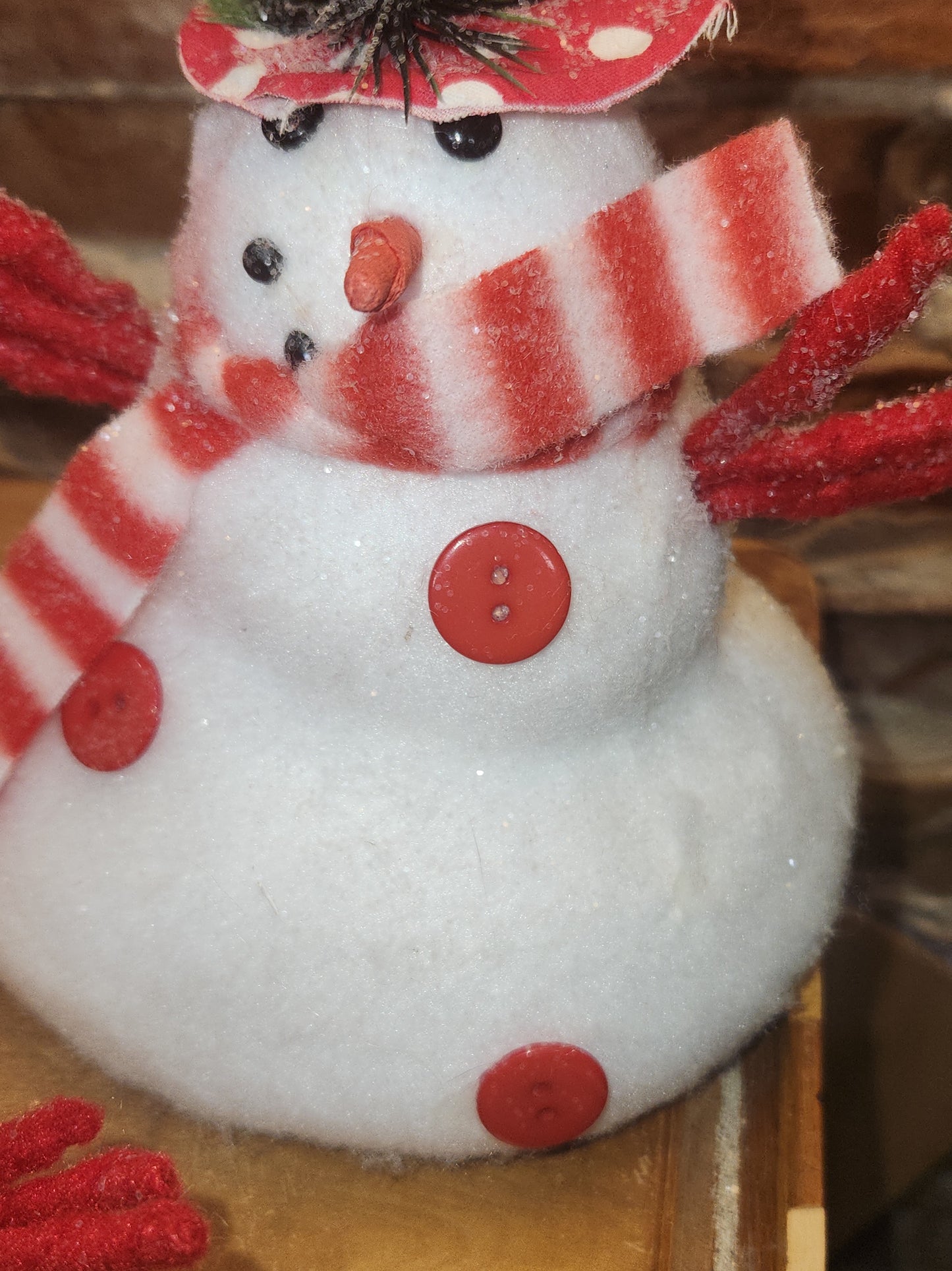 Snowmen Set of 3 in Stages of Melting sn7