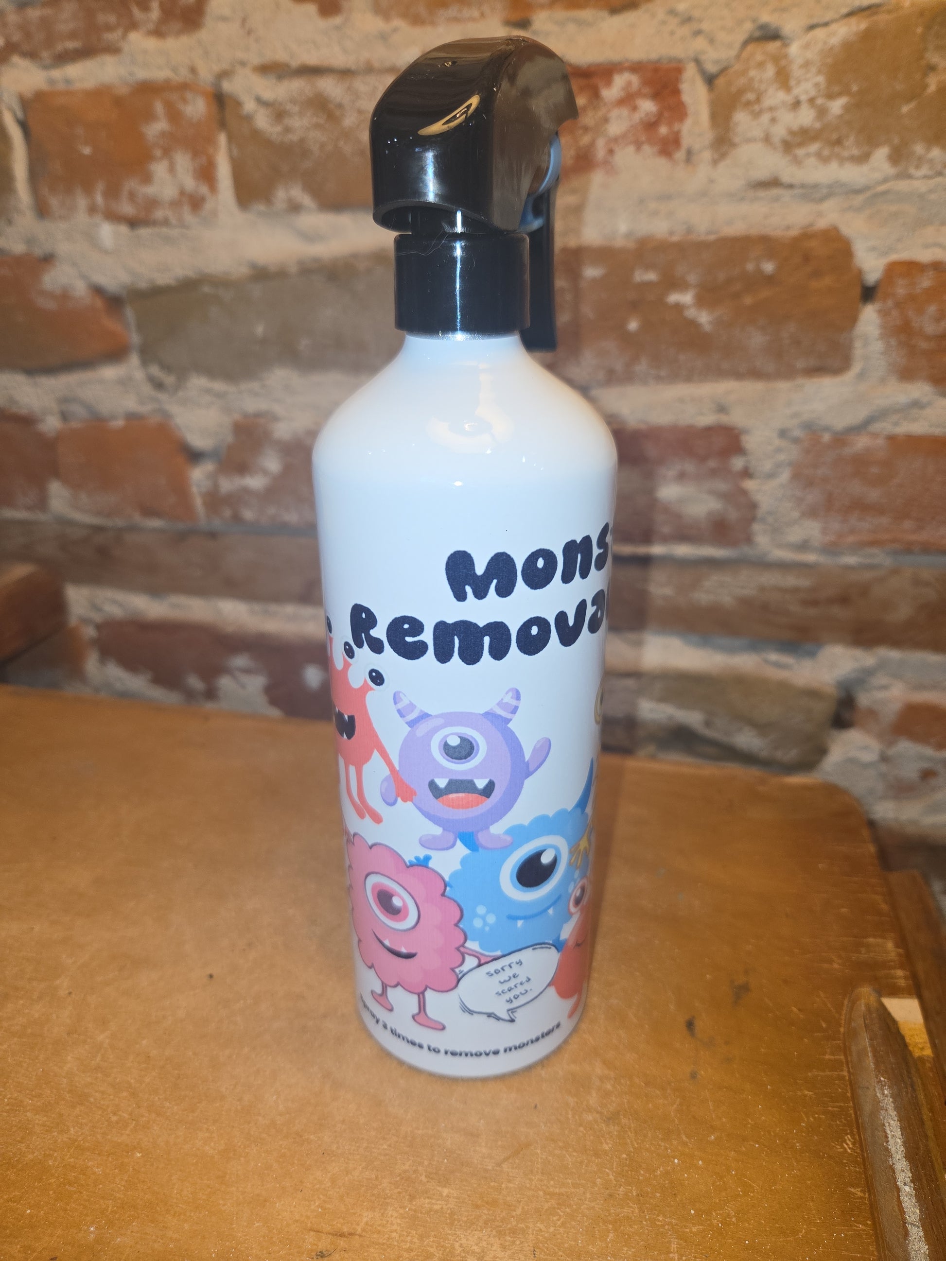 Monster Removal Spray Empty Spray Bottle for Children to Scare Monsters Away and Tame Their Fear of Monsters. Sp1