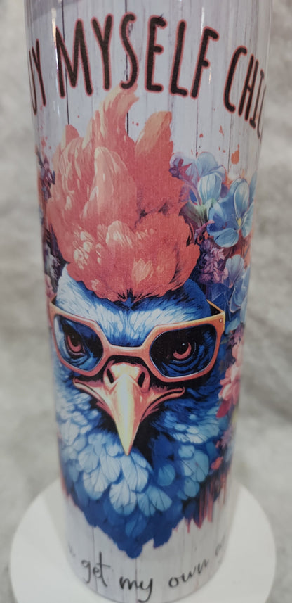 20 Oz Stainless Steel Insulated Tumbler Chicken 20ch