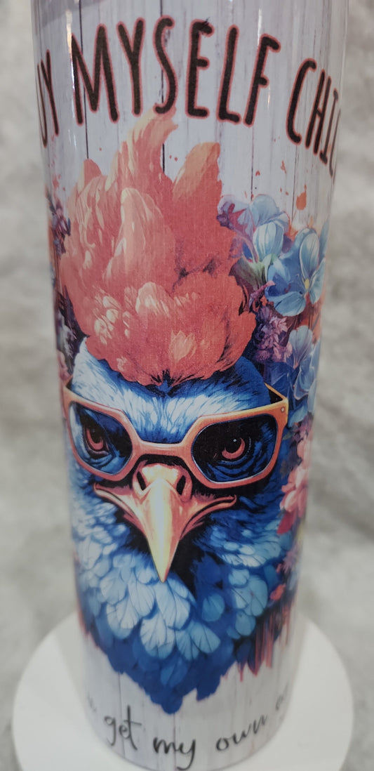 20 Oz Stainless Steel Insulated Tumbler Chicken 20ch